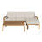 L Shape 3Pcs Sectional Patio Sofa Set
