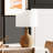Anson 22'' Rattan Metal Table Lamp Set