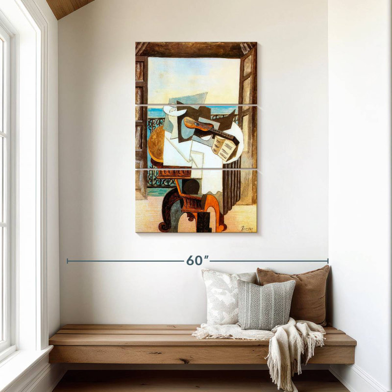 Table In Front Of Window, 45" H x 28" W