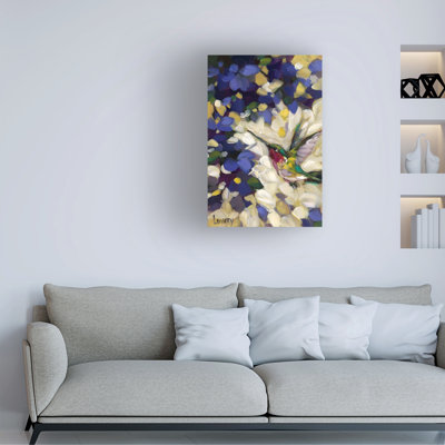 Andrea Lavery Blue Violet Canvas Art