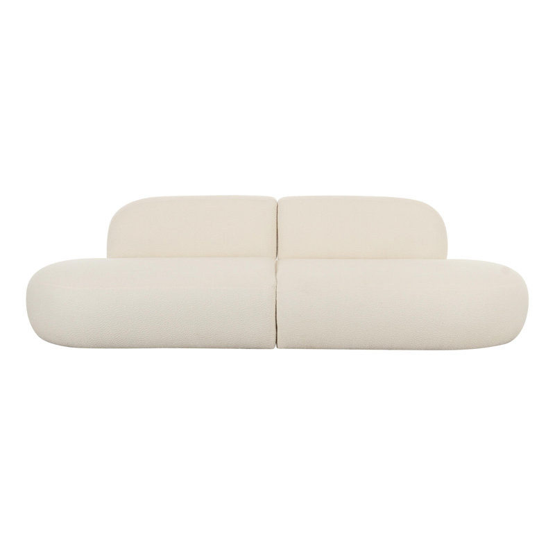 Canapé Tov Furniture Broohah, Crème Boucle