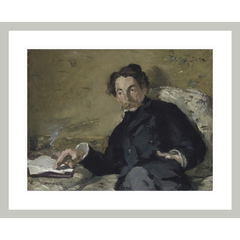 «Stephane Mallarmé» par Estampe numérique encadrée, 23,5 po H x 28,77 po L