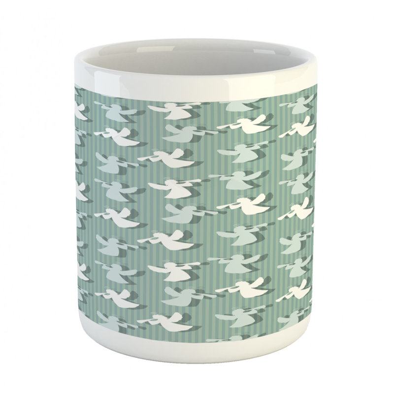 Grande tasse à café ange