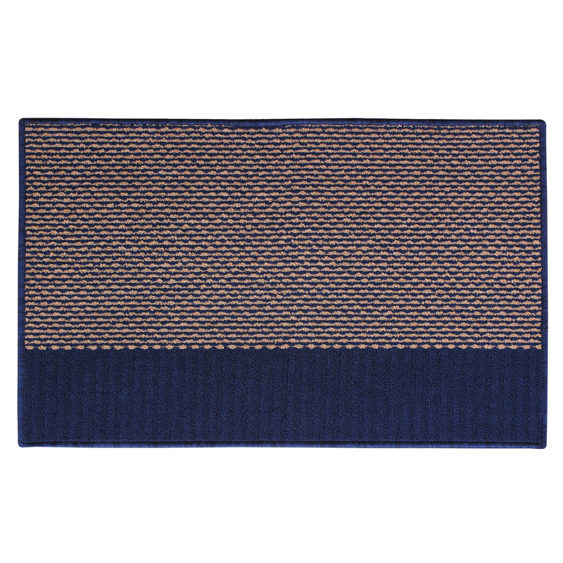 Tapis rayé gris foncé, Rectangle de 2 pi x 3 pi