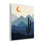 «Night in the Desert», art mural sur bois par Ahmad Hussein