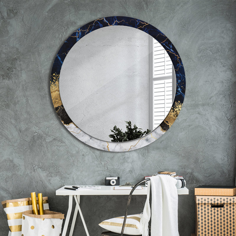 Huldar Glass Flat Wall Mirror
