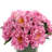 Peonies Arranged in Glass Vase with Grass-105897651-105897649