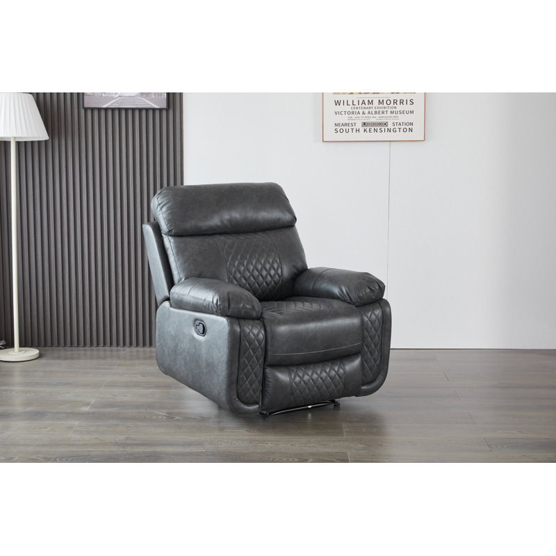 Ensemble de fauteuil inclinable 3 pièces Billington, Gris