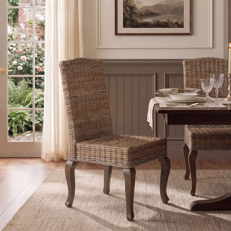 Chaise de salle à manger 18 po, Gris