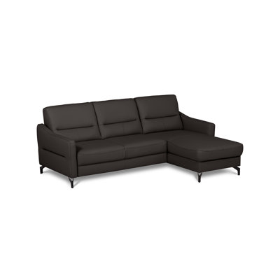 Falkirk Leather Corner Sofabed