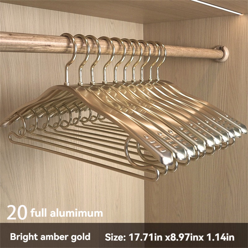 Space Aluminum Alloy Clothes Hanger, 20
