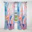Jaqueline - Rideau occultant floral abstrait - 1 panneau-412084066