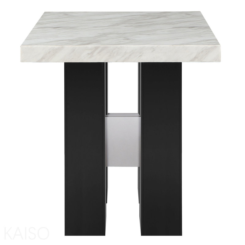 White Bar Table
