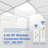 Dimmable Rectangle Troffer Ceiling Light