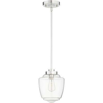 Luminaire suspendu 1 lumières scolaire single Dostie