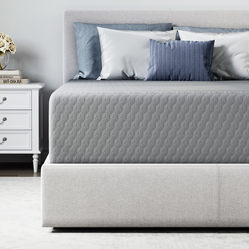 Matelas en mousse viscoélastique gélifiée 8 po, Grand lit
