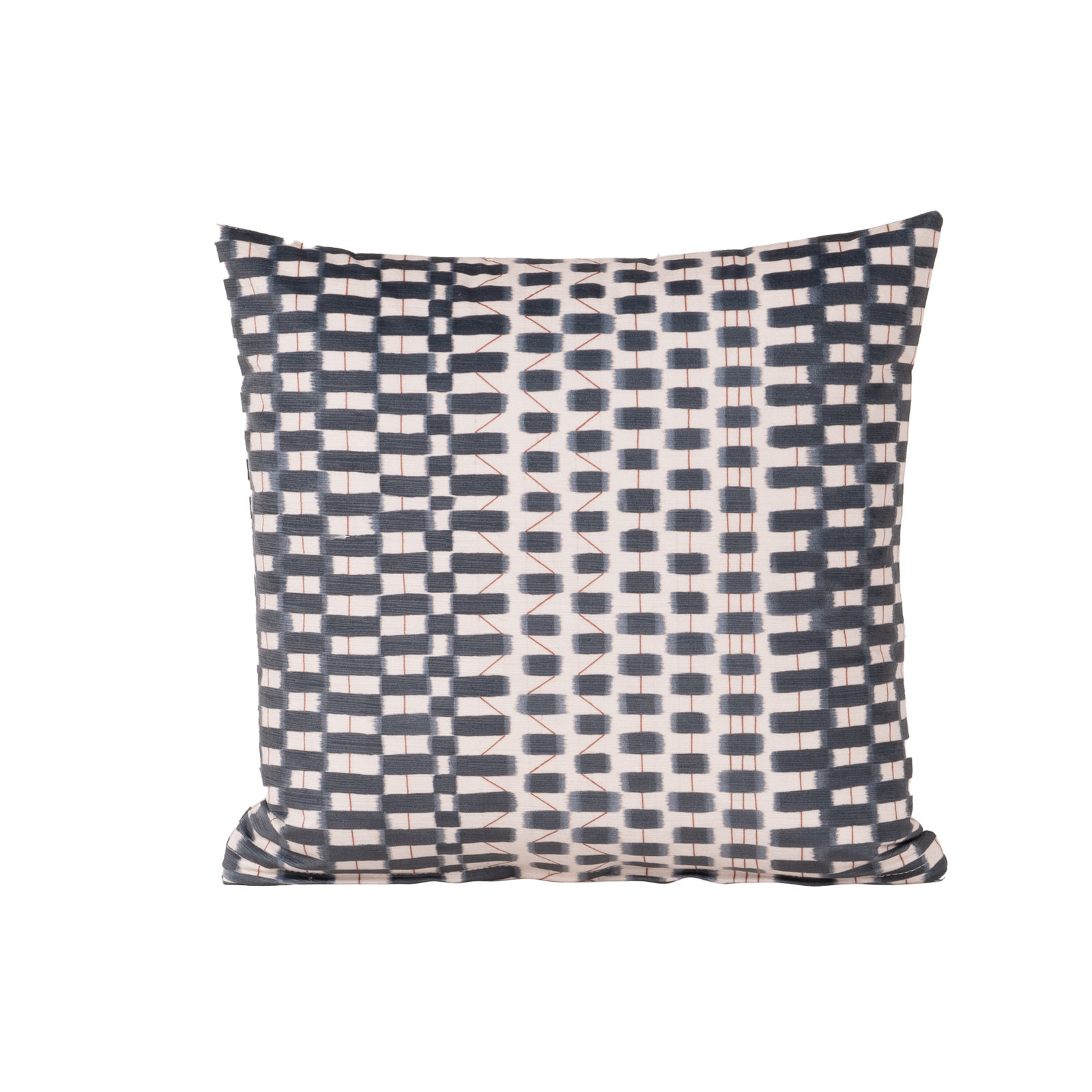 Oakden Throw Pillow, Blue, Polyester, Square 18"