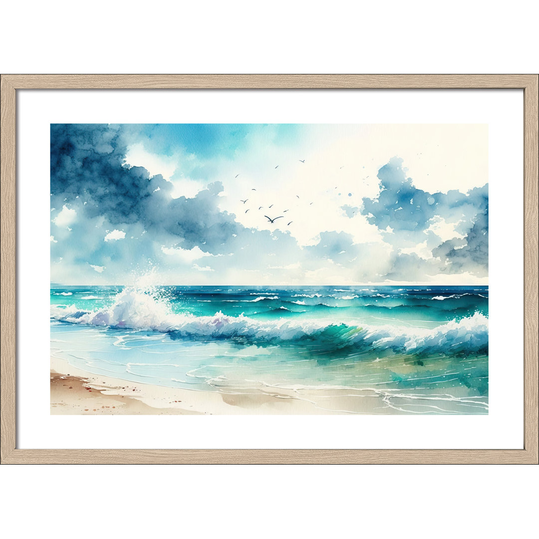 Aquarell Seaside I