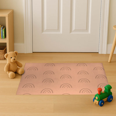 Plain Bows Match Indoor Doormat