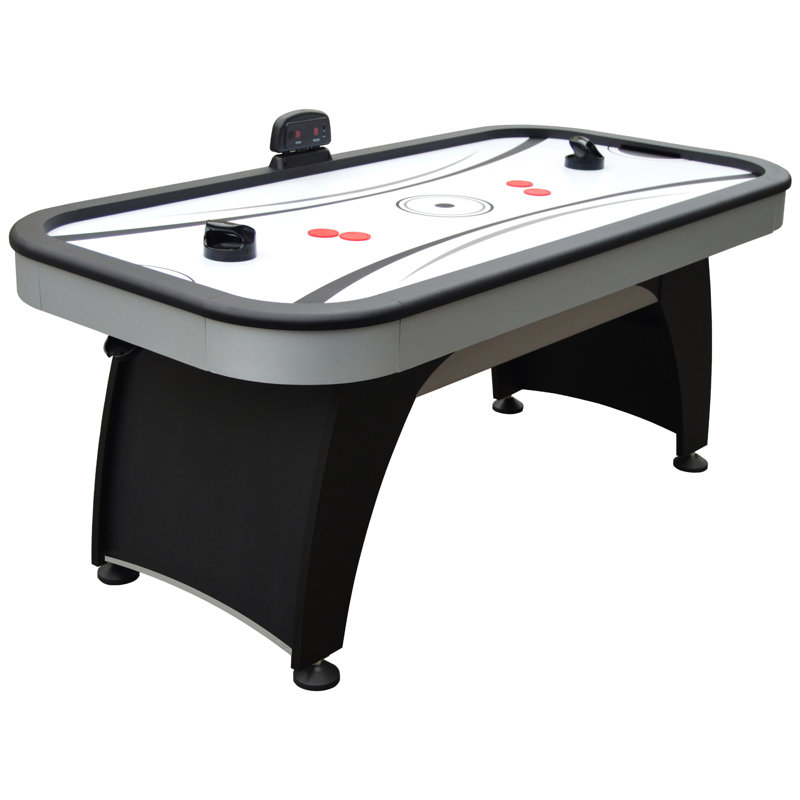 Table de hockey pneumatique à 2 joueurs avec tableau de pointage numérique 72,5 "Silverstreak
