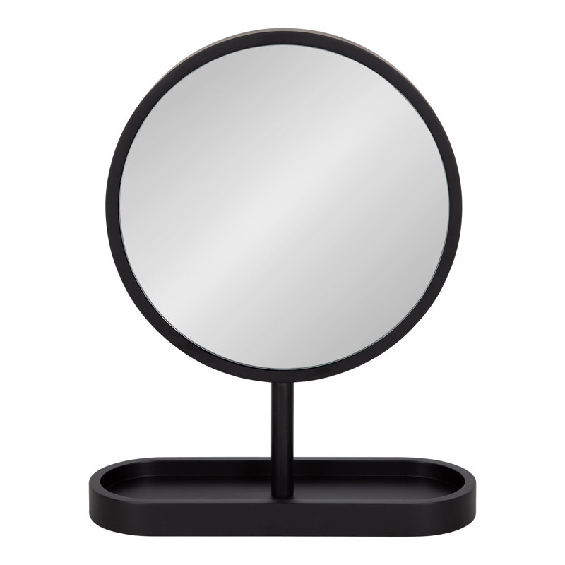 Calixta Framed Tabletop Mirror 17X21, Black