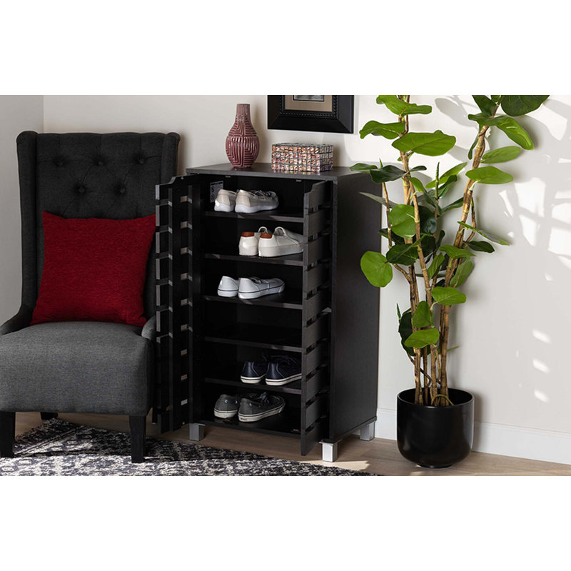 18 Pair Shoe Storage Cabinet