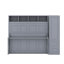 Grand lit escamotable avec placard et tiroirs-1471441657