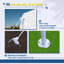Tente de mariage robuste en acier-98375140