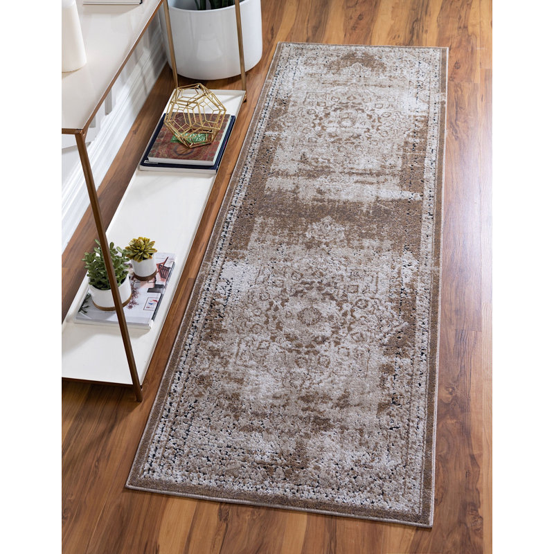 Parrado Ikat Indoor Rug, Runner 2'2" x 6'7"