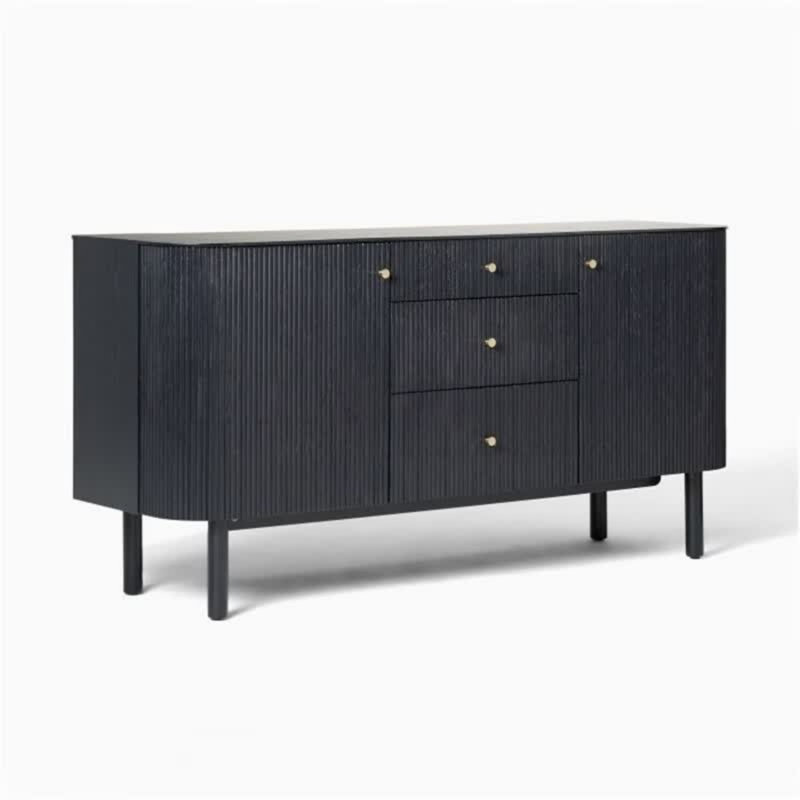 Buffet simple noir