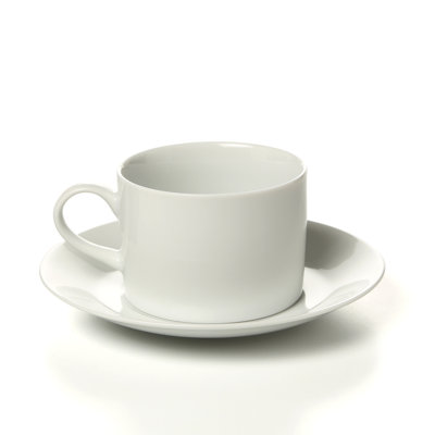 8 oz. Tasse à thé et soucoupe