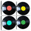 Disques de vinyle colorés Abarca-109118377