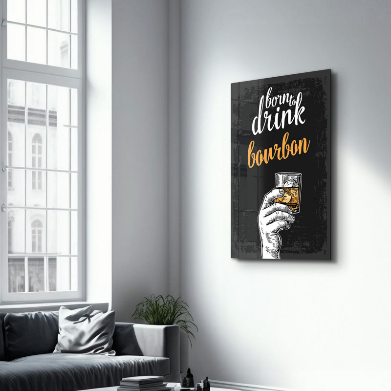 Peinture murale élégante en verre trempé 18,1 po x 28,3 po | 100% verre trempé, épaisseur: 0,16 pouce | Imprimé UV pour des couleurs éclatantes et une durabilité | Parfait pour la décoration intérieure et l'esthétique moderne