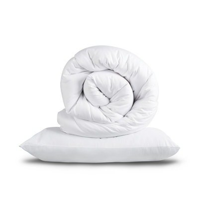 Kids Polyester 4.5 Tog Duvet with Pillows