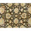 High-Quality Hand-Knotted Black And Gold Area Rug