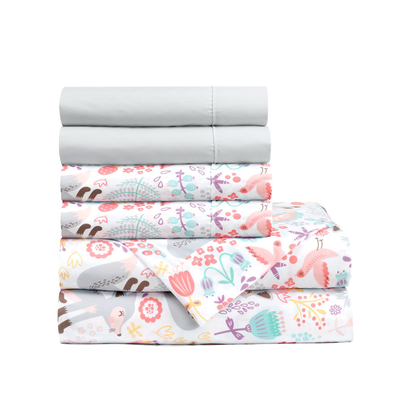 Ensemble de draps en microfibre, Ensemble de draps double / double avec 2 taies d'o