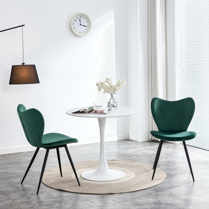 Chaise Daiden, chaises de cuisine, chaises de salle à manger, Vert foncé