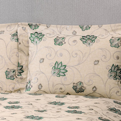 Taie d'oreiller en mélange de coton 300 fils Eloise