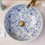 Lavabo vasque de salle de bain classique Dia.42Cm