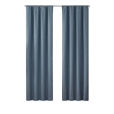 Eclipse Cannes Magnitech 100% Blackout Curtain, Rod Pocket, Seamless Magnetic Closure (1 Panel)