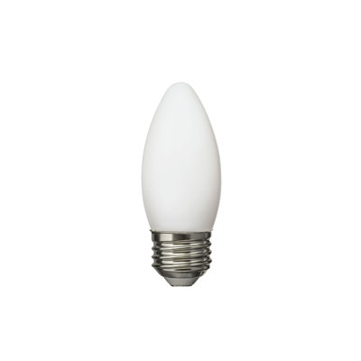 Visual Comfort & Co. LED Torpedo shape 4W 3000K Warm White E-26 Medium base Frosted light bulb