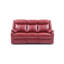 Élégant canapé inclinable contemporain rouge-2081179621
