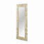Miroir rectangulaire sculpté