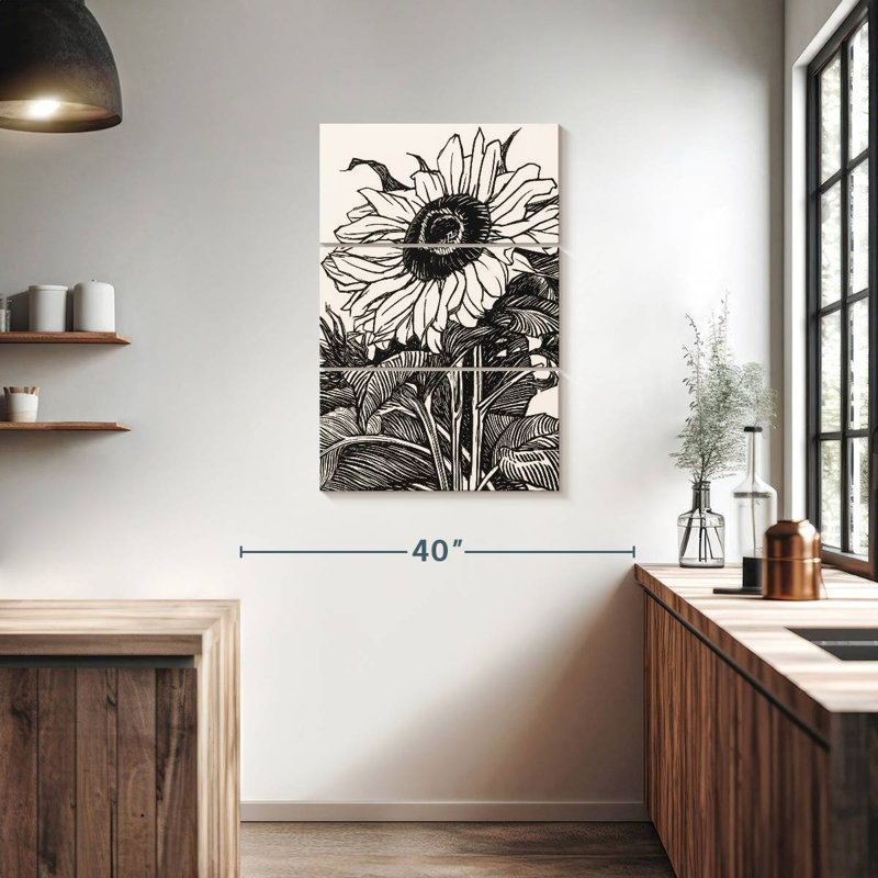 Harnek tournesol 1919, H 38 po x l 24 po