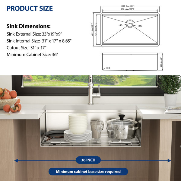 Dimensions du produit