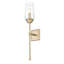 Applique murale moderne 1 lumière 25,25 pouces or-123223144