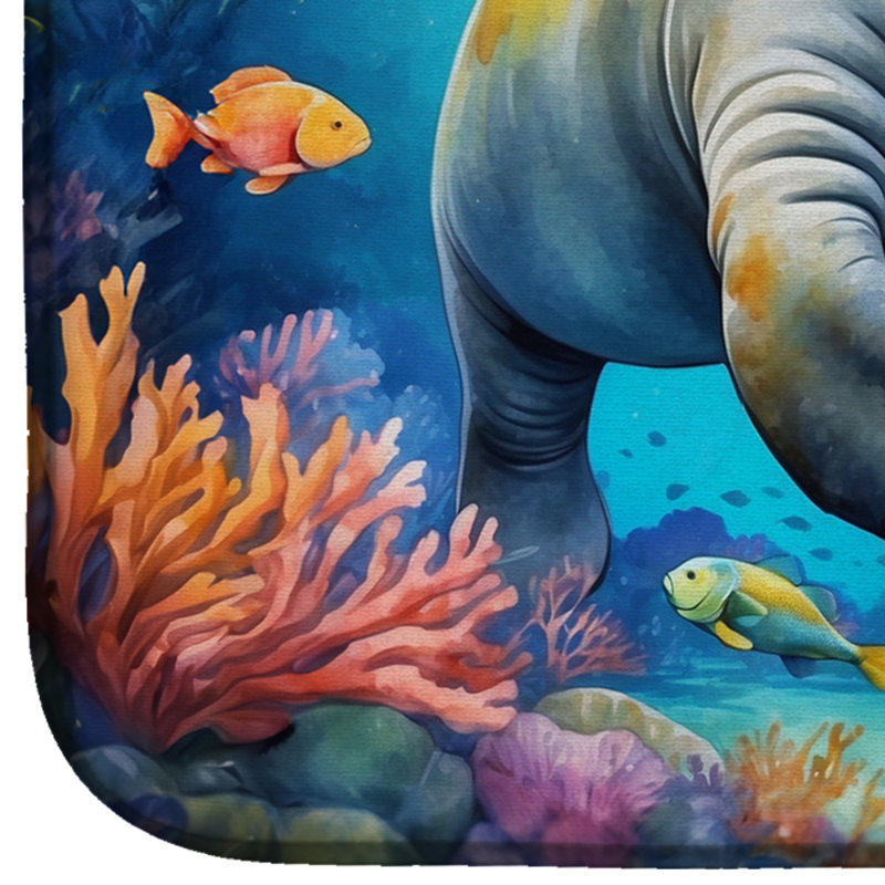 Tapis de vaisselle Summer Manatee