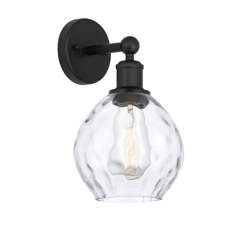 Chalco Armed Sconce, Matte Black