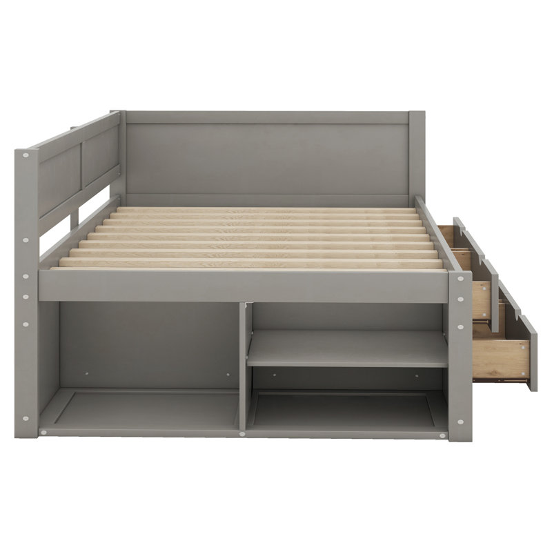 Lit de jour Kinsman, Double, gris