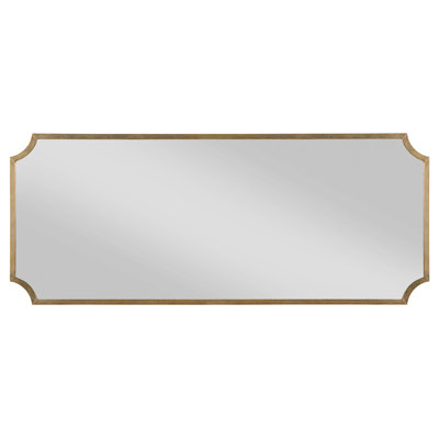 Cleopatra Rectangle Metal Beveled Mirror